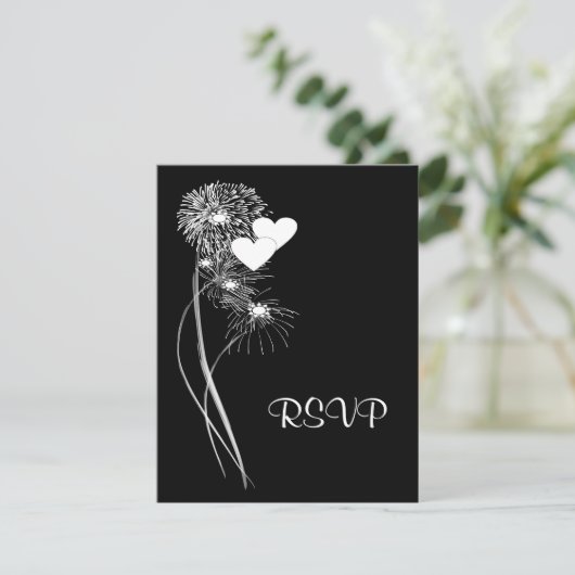 Carte RSVP Fireworks (Debout devant)