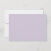 Carte Rsvp Fleur Clematis (Dos)