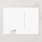 Carte RSVP florale (Dos)