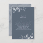 Carte RSVP Foliage Dreamy (Devant / Derrière)