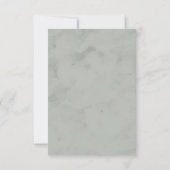 Carte RSVP Foliage Dreamy (Dos)