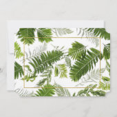 Carte RSVP Fougère de Nouvelle-Zélande (Dos)