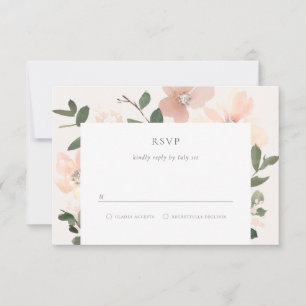 Carte RSVP Garden Love