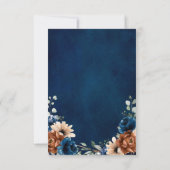 Carte RSVP Géométrique RSVP en terre cuite (Dos)