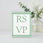 Carte RSVP Glam Raffinée (Debout devant)