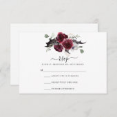 Carte RSVP Halloween (Devant / Derrière)