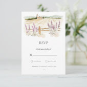 Carte RSVP italienne Toscane (Debout devant)