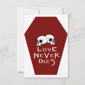 Carte RSVP ivoire II de café (rouge) (Dos)