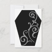 Carte RSVP Keranda Ebony (Grey) (Dos)