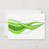 Carte RSVP Lily orange (Dos)