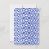 Carte RSVP Limone I Italien Lemon & Blue Tile (Dos)