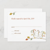 Carte RSVP Loisirs (Devant / Derrière)