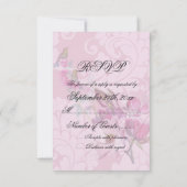 Carte RSVP Magnolias Hummingbirds (Dos)