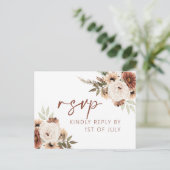 Carte Rsvp Mariage Cartes Postales (Debout devant)