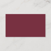 Carte RSVP Mariage QR en ligne Fall in Love (Dos)