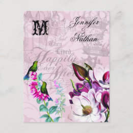 Carte RSVP Mariages Magnolias Mariages