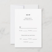 Carte RSVP Marseille Wedding (Devant)