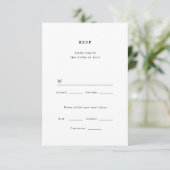 Carte RSVP Marseille Wedding (Debout devant)