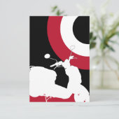 Carte RSVP Mod Scooter (Debout devant)