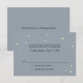 Carte RSVP Papillons de nuit (Devant / Derrière)