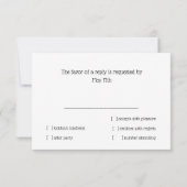 Carte RSVP Pastel Star de David (Dos)