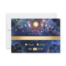 Carte RSVP Phase Lune céleste