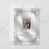 Carte RSVP photo pour le 60e anniversaire du Maria (Devant)