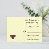 Carte RSVP Plage Love (Debout devant)