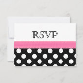 Carte RSVP pois Whimsical Wedimsical Wedding (Dos)