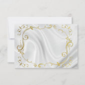 Carte RSVP pour la communion baptisée baptême (Dos)