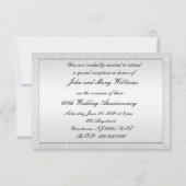 Carte RSVP pour le 60e anniversaire du Mariage (Dos)