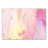 Carte RSVP pour les détails de l'aquarelle moderne (Dos)