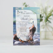 Carte RSVP pour Merci d'alimentation en eau élémen (Debout devant)