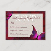 Carte RSVP Quinceañera (Devant)