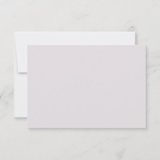 Carte RSVP rose Dusty (Dos)