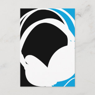 Carte RSVP Silhouette casque