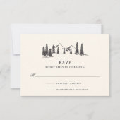Carte RSVP Sketch Mountain (Devant)