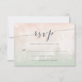 Carte RSVP Sorbet Watercolor (Devant)
