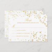 Carte RSVP Starry Nights (Devant / Derrière)