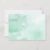 Carte RSVP Succulente Aquarelle - détaillée (Dos)