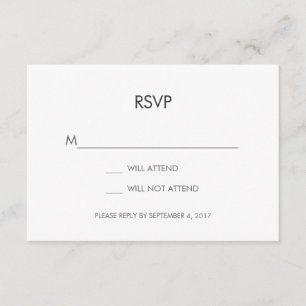 Carte RSVP Tangram Coeur Wedt