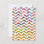 Carte RSVP Thème Candy (Dos)