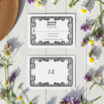 Carte RSVP vintage Western Cowboy Mariage campagna<br><div class="desc">Carte RSVP vintage Western Cowboy Mariage campagnard</div>