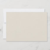 Carte RSVP Whimsical Secret Garden Fleurs sauvages (Dos)