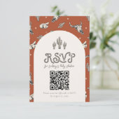 Carte RSVP Wild West (Debout devant)