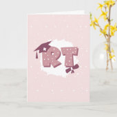 Carte RT Thérapeute respiratoire diplômé (Fleur jaune)