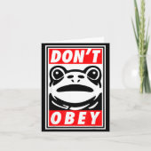 Carte Rtland Frog Don't Obey (Devant)