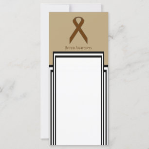 Carte Ruban Brown standard par Kenneth Yoncich