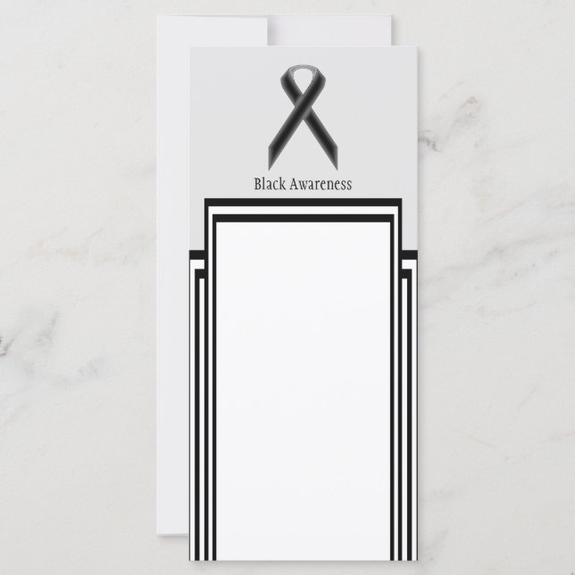 Carte Ruban de la Black Standard par Kenneth Yoncich (Devant)