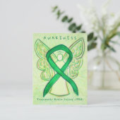 Carte ruban de sensibilisation à l'ITT pour trauma (Debout devant)